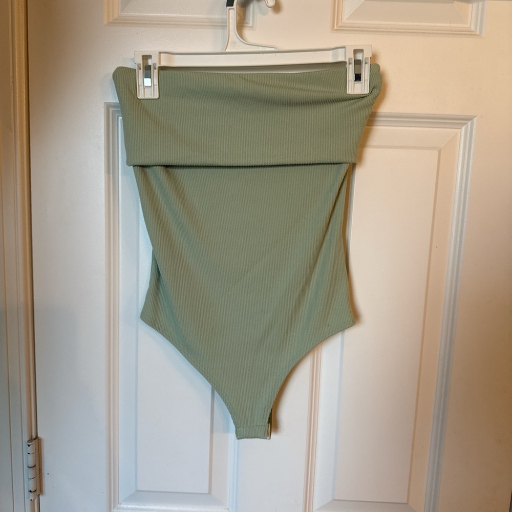 Sage Green Women's Bodysuit